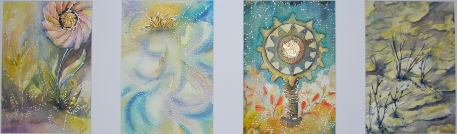 Au fil des saisons - 4 x 5 po x 7 po